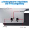 Car Air Diesel Heater Base Mounting Bracket Floor Plate Silver Sturdy Plate For Eberspacher Webasto Car Truck VAN T5/T6