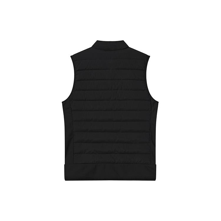 New FILA Down Vest Men's Jet Black F11M248912F-BK