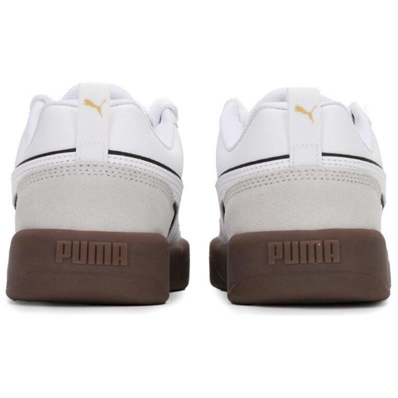 PUMA Park Lifestyle OG FS Thin Sole Durable Low Skate Shoes Unisex White Gray 400486-01