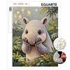 Pearl Painting Kit Cute Tapir Forest Art DIY Handmade Home Decoration Painting
