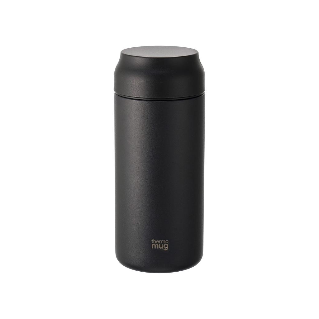 Thermo Mug ALLDAY Stainless Steel Bottle, 360ml, Black, Double-walled Vacuum Wall, AL21-36A