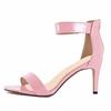 New Women Sandals Pumps 9cm Sexy Open Toe High Heels Buckle Thin Heel Summer Ankle Strap Sandal Party Dress Wedding Shoes