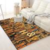 Stylish Nordic Art Decorative Carpet for Home, Anti-Slip Velvet Floor Mat for Living Room, Bedroom and Study