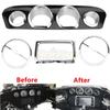 Motorcycle Inner Fairing Trims Gauge Radio Speaker Cover Trim For Harley Touring Electra Glide FLHT Street Glide FLHX 14-20