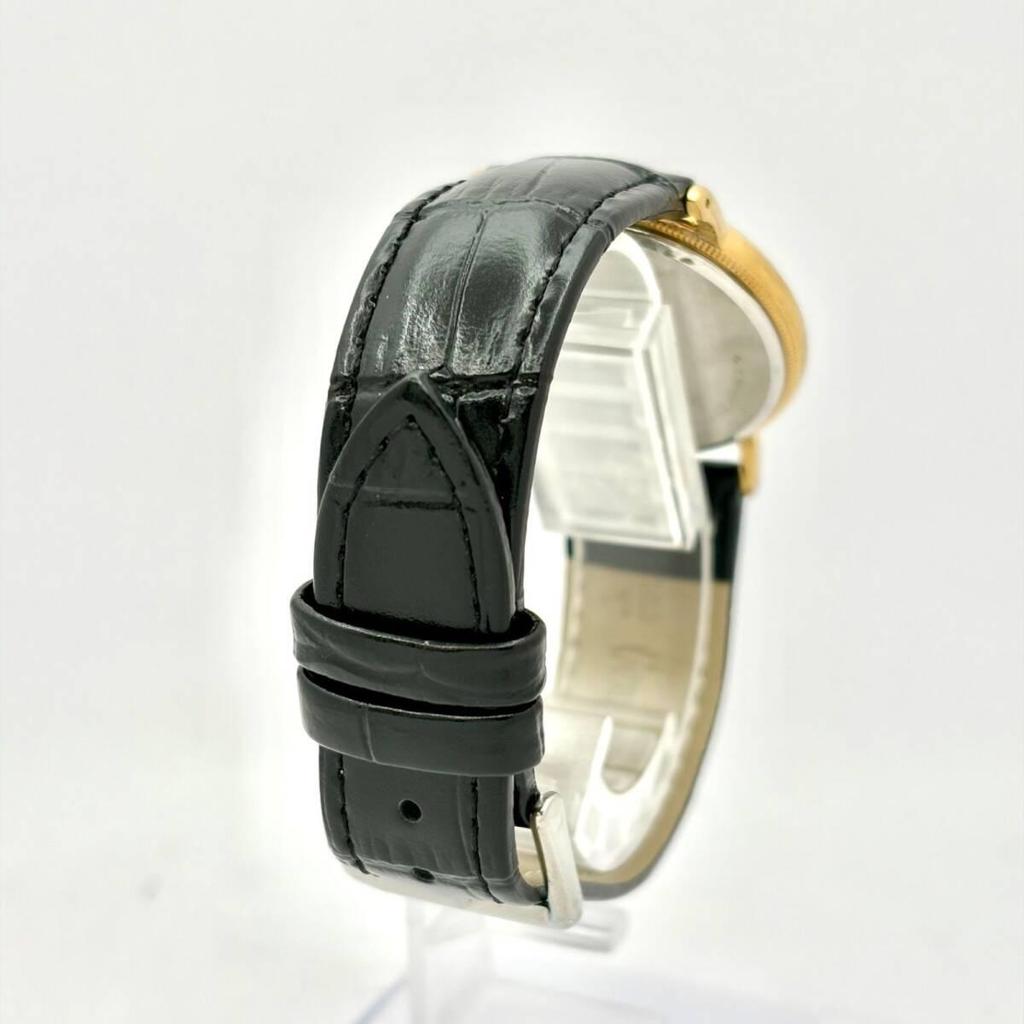 Б/у [Новая батарея] SEIKO THE LEAGUE Римские Мужские Часы Золотые 5P31-7A40 700443 Новый Ремешок