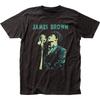 James Brown Siging Mens T Shirt Funk Soul Music Classic Band Tee New Black