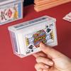Прямоугольный пластиковый ящик для хранения карт, прозрачный органайзер для фотографий Kpop Idol, почтовая открытка, канцелярские принадлежности, контейнер