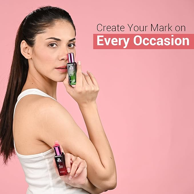 Подарочный набор духов для женщин, упаковка 4x20 мл | Роскошный стойкий парфюмерный спрей премиум-класса | Berry Blush, Honey Spice, Oud Femme и Vanilla Spark