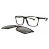 Ca 4020 Cs With Clip On 807 M9 Men Eyeglasses