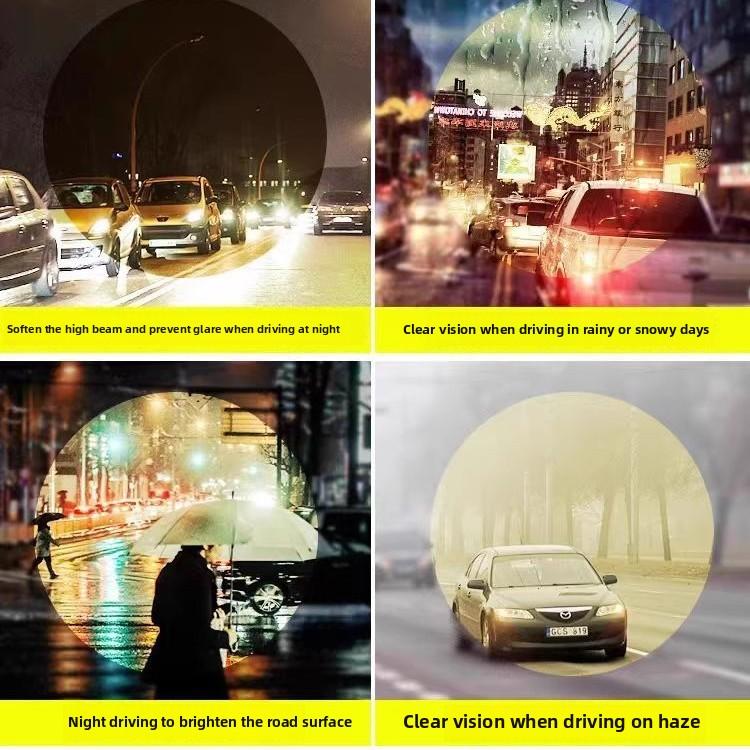 Новые мужские ночные фотохромные спортивные очки для близорукости, усовершенствованные, устойчивые к ультрафиолетовому излучению, модные трендовые очки для вождения, диоптрии от 0 до -4,0