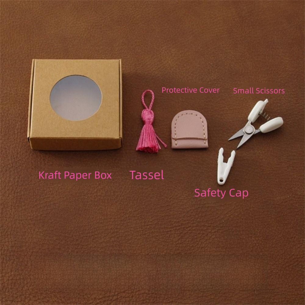 High Precision Art Mini Scissor Protective Cover Spring Yarn Scissors Embroidery Work