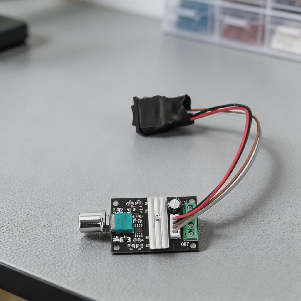6V-28V 3A DC For PWM Motor Controller with Forward Reverse Stop Function Switch