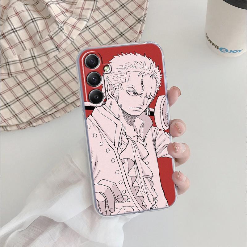 Мягкий прозрачный силиконовый чехол с рисунком аниме для Xiaomi Redmi Note 13 14T 15 Samsung A55 A35 S24 FE iPhone Huawei Honor Camera Защитный противоударный чехол