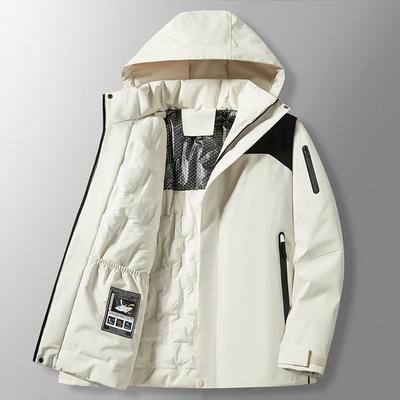 Мужская и женская зимняя утолщенная теплая хлопковая одежда, графеновая одежда с подогревом внутри, уличная одежда для скалолазания