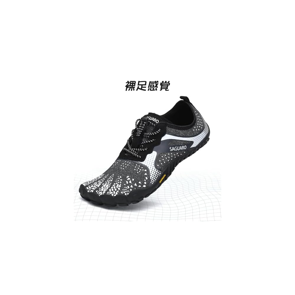 SAGUARO Men's and Women's Barefoot Fitness Shoes, Wide Fit, Breathable, Lightweight, for Indoor