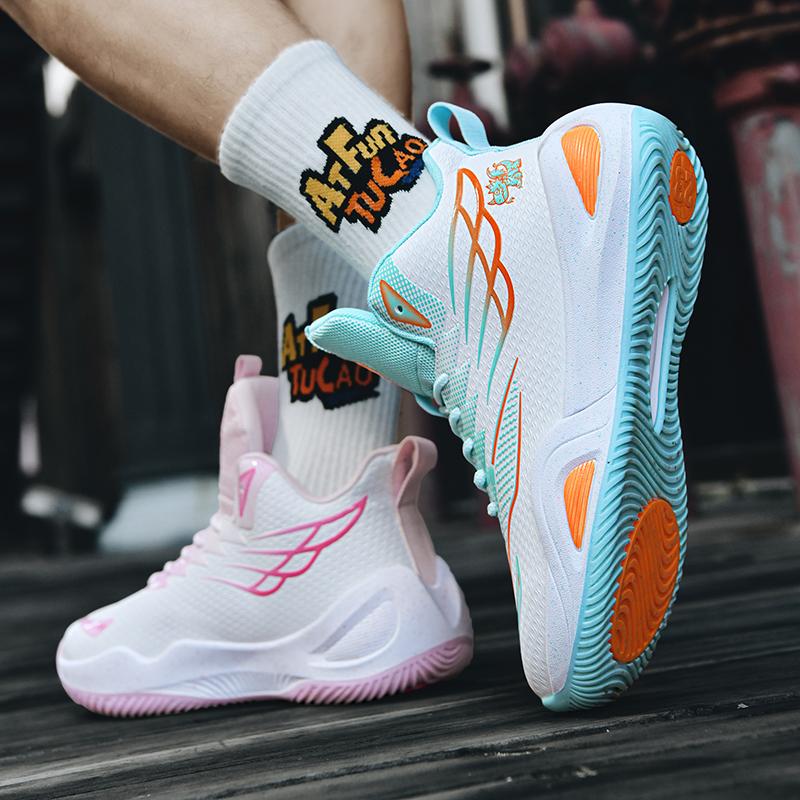 Мужские кроссовки дышащие кроссовки баскетбольные кроссовки амортизирующая подошва