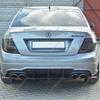 Задний сплиттер-диффузор Maxton Style для Mercedes W204 C63 C63S AMG 4-дверный задний сплиттер-губа Bodykits 2011-2014 Facelift Tuning