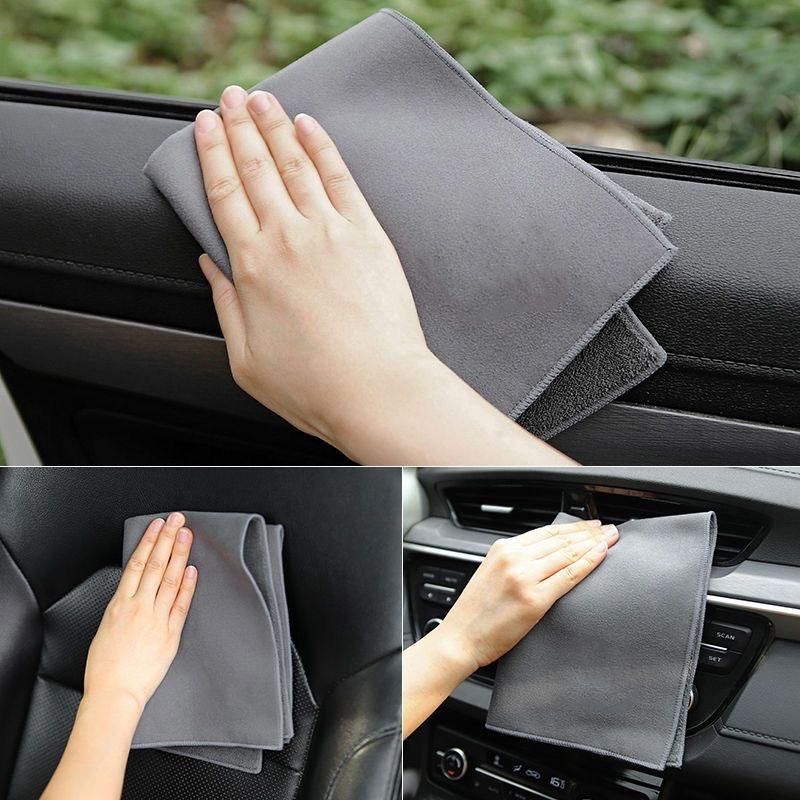 qsvbk7 Car Washing Towel Clean Cloth High Water Absorption For Skoda octavia 2 a7 a5 rapid fabia yeti superb SCALA citigo Accessories