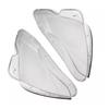 2PCS Front Headlight Lens Cover LampShade For Mercedes Benz C W204 2011-2015