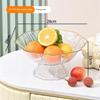 Многофункциональная фруктовая тарелка с дренажным основанием, прозрачная пластиковая фруктовая чаша для вечеринки на кухне, поднос для фруктов