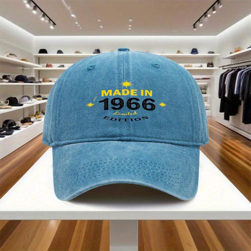pc MADE IN Limited Edition Vintage Cap Adjustable Unisex Retro s Design Iconic Birth Year Print Ideal for Par