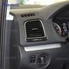 Наклейка на интерьер в стиле карбона для Volkswagen Sharan 7N, центральная консоль, 2010-2023