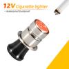 12-24V Car Cigarette Lighter 3 Sockets Splitter Adapter 180W Auto 3/4 USB QC3.0 Power Socket With ON/OFF LED Voltage Car Charger