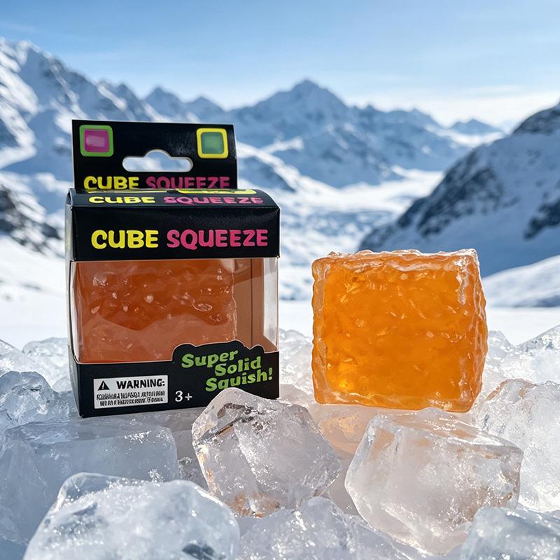 Needohnicecube Зажим для кубиков льда Музыкальная игрушка-антистресс для снятия напряжения Сенсорные игрушки