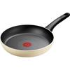 [Online Exclusive] T-fal 26cm IH and Gas Compatible Frying Pan, Free of PFOA and Other Harmful Substances, Long-Lasting Non-Stick "IH Titanium Excelle