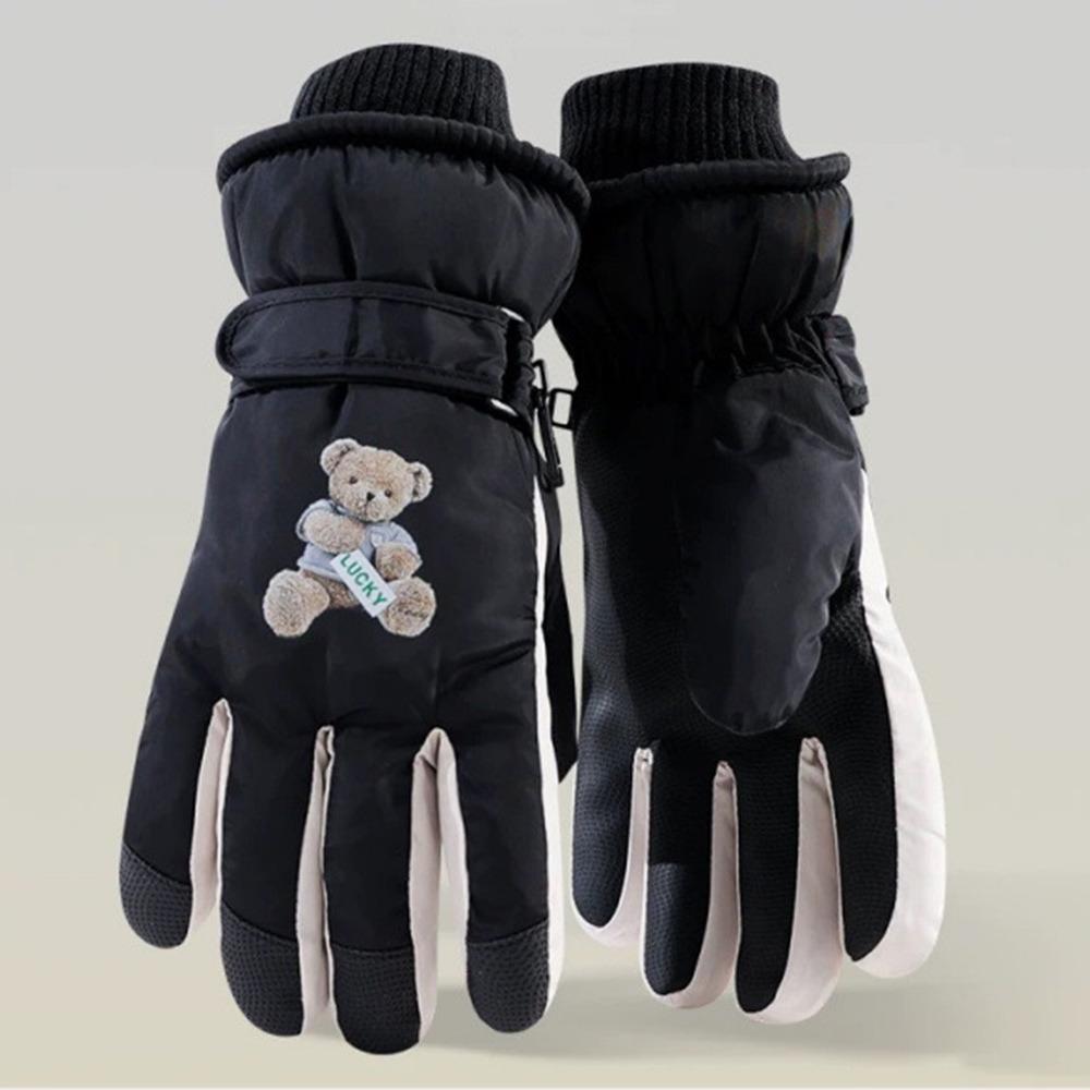 Non-slip Winter Skiing Gloves Warm Outdoor Sports Gloves Fashion Cycling Gloves for Women