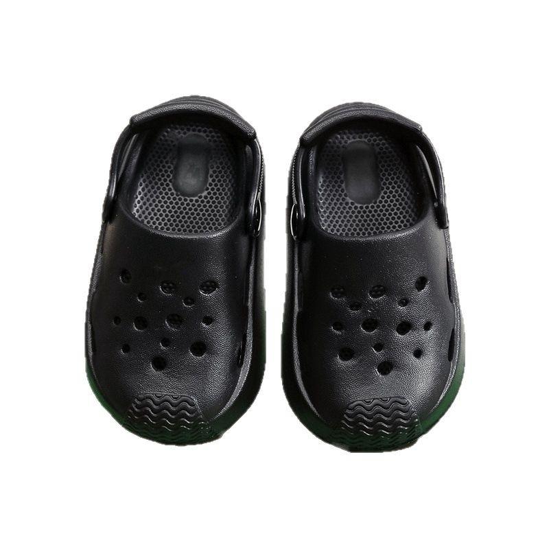 Модная корейская версия новых детских тапочек с нескользящей мягкой подошвой для мальчиков и девочек, для ношения в помещении и на улице, детские простые сандалии