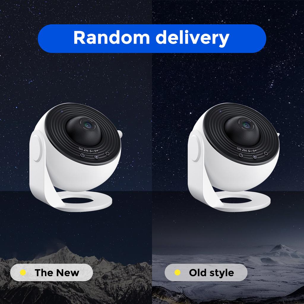 12 In 1 Planetarium Galaxy Star Projector, 360° Rotating Nebula Lamp, HD Image Large Projection Area LED Lights for Kids, Room