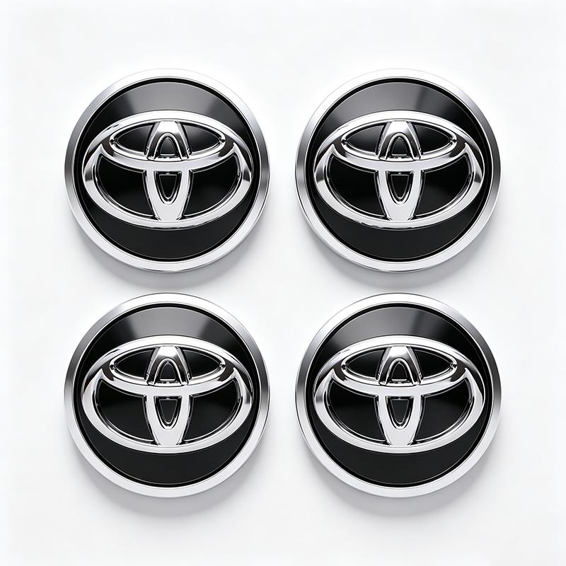 4Pcs 56/62mm Toyota Car Wheel Center Hub Cap Accessories For Toyota GR Corolla Yaris Aygo Prius RAV4 Crown CHR Camry Auris Verso