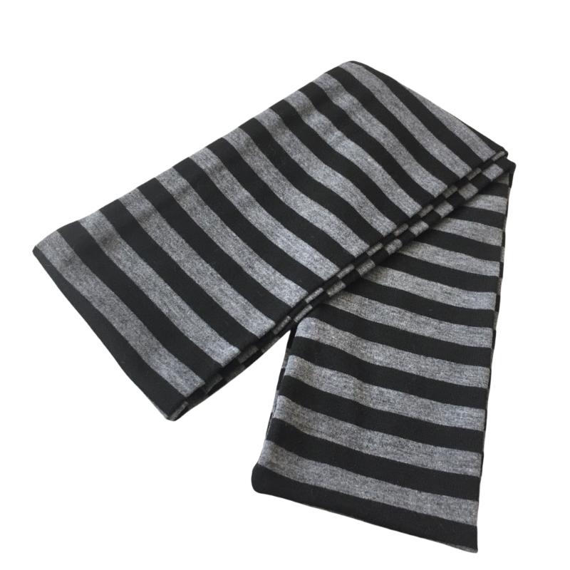 Stripe Scarf Neck Warmer Japanese Skinny Scarf All Matching Cosplay Accessory Drop Shipping