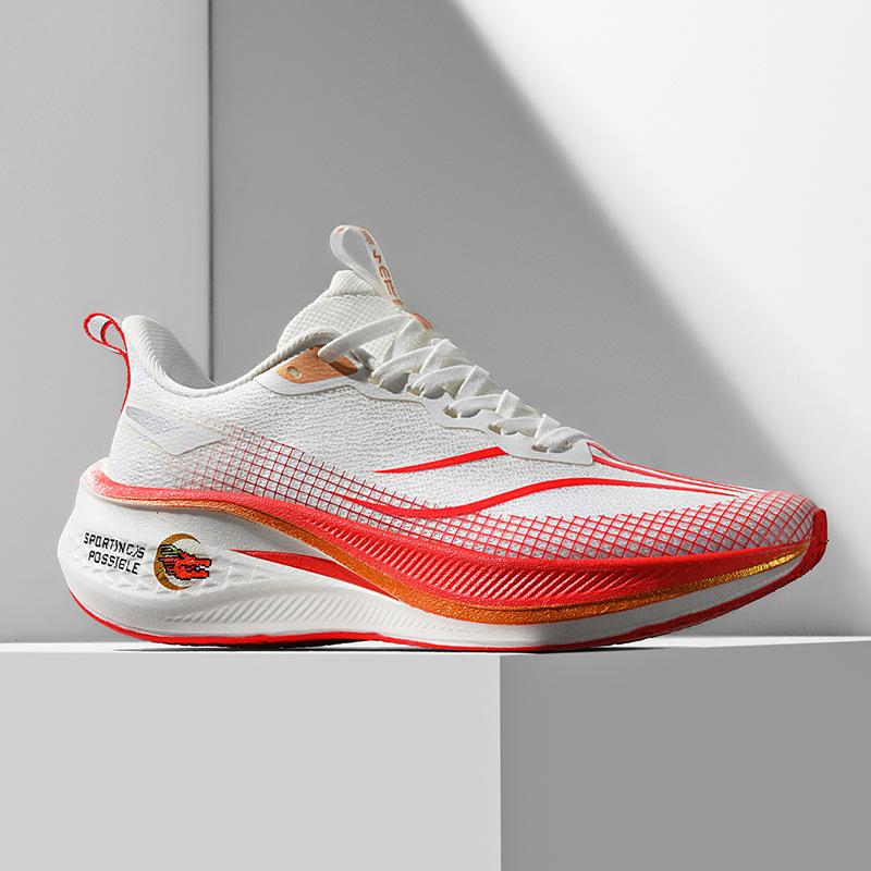 Friction Sound Real Explosion Red Rabbit 7PR Carbon Board Couple Running Shoes 2025 Summer New Live Casual Sports Shoes