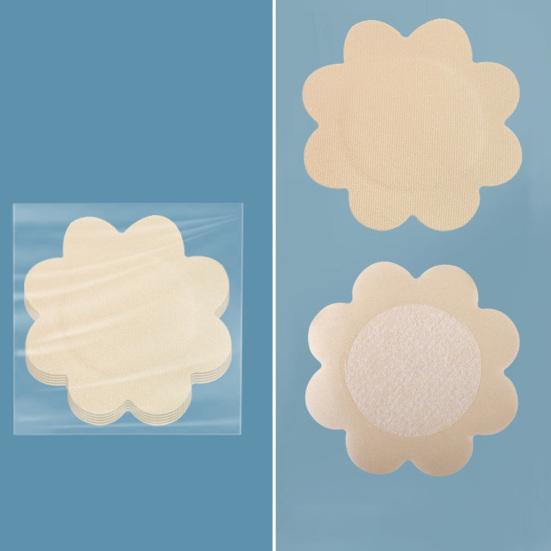 Nipple Cover Disposable Nipple Pasties Invisible Nipple Petals Cover Thin Satin Nipple Breast Stickers Self-Adhesive No Show Bra