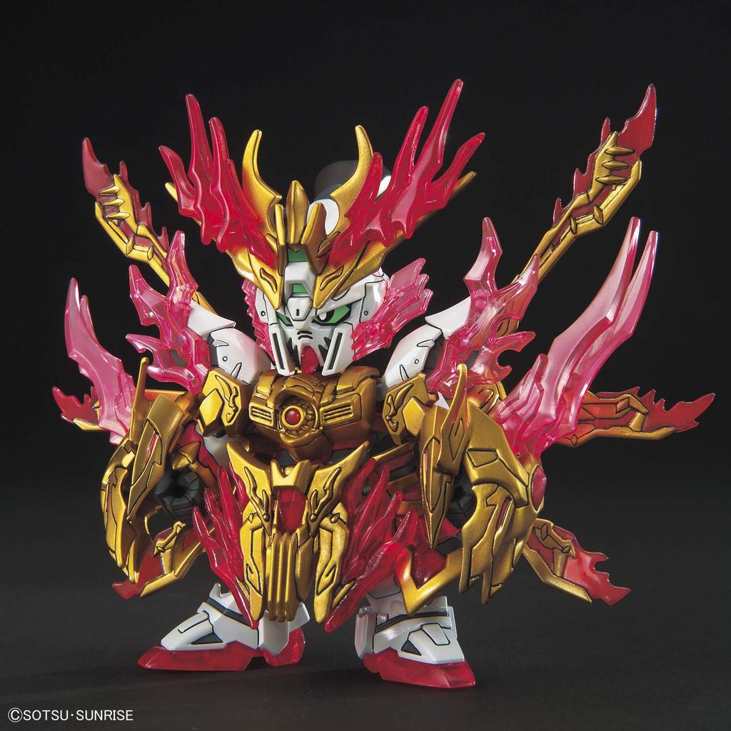 BANDAI SPIRITS SD Gundam Sangoku Soketsuden Enno Zhang Fei God Gundam пластиковая модель с цветовой кодировкой BAS5058923