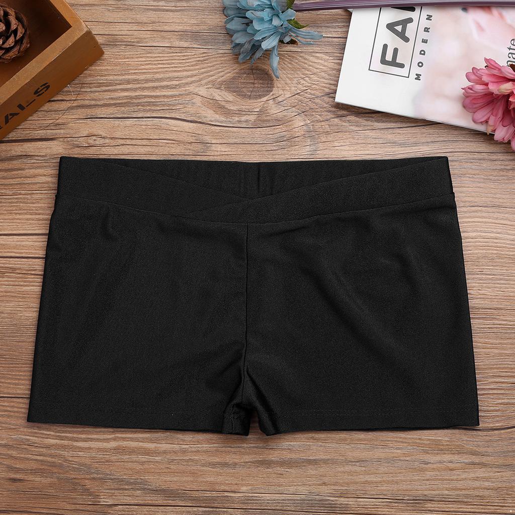 Блестящее танцевальное боди для девочек с длинным рукавом, украшенное стразами, вырезом на спине и шортами с V-образной талией, одежда для соревнований