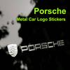 3D Металлические Креативные Наклейки на Автомобиль Водонепроницаемые Наклейки Аксессуары для Интерьера Для Porsche 911 718 Taycan Panamera Cayenne Macan Cayman