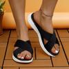 Women Flats Hollow Platform Slippers Women Luxury Sandals Fashion Casual Flip Flops Summer 2024 New Outdoor Cozy Femme Slides