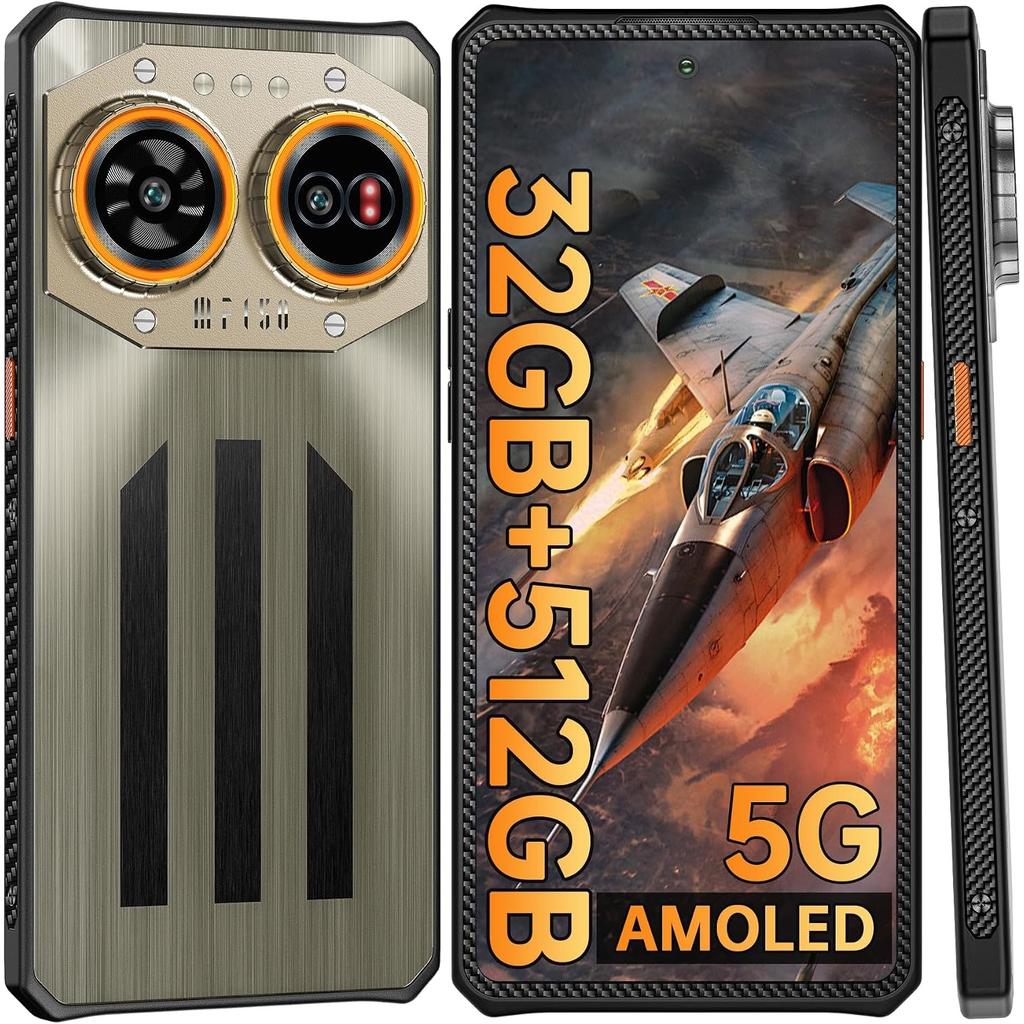 IIIF150 Air 2 Ultra Outdoor Mobile Phone 5G, 32(16+16)GB 512GB, 6.78 Inch AMOLED, 5000mAh, Android13