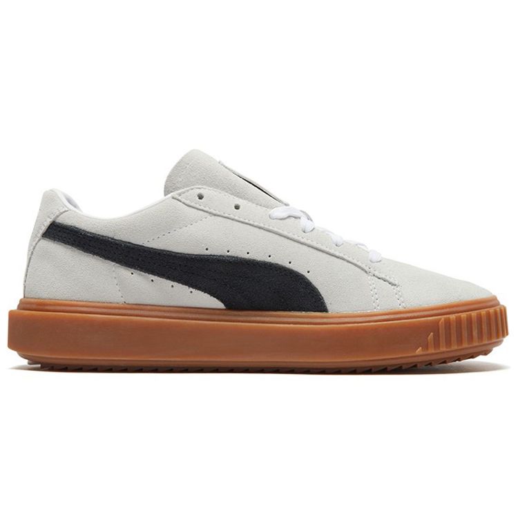 Puma Court Breaker Замшевые Низкие Кроссовки Унисекс Кроссовки Белые 366079-06