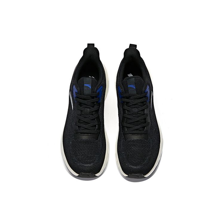 Anta Модные прочные кроссовки с низким верхом для бега, мужские кроссовки, черные, синие 112035521-3