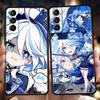 Чехол для телефона Genshin Impact Милая Фурина для Samsung Galaxy S25 Edge S24 S23 S22 Ultra S20 S21 FE 5G S10 S9 Plus S10E Мягкая крышка