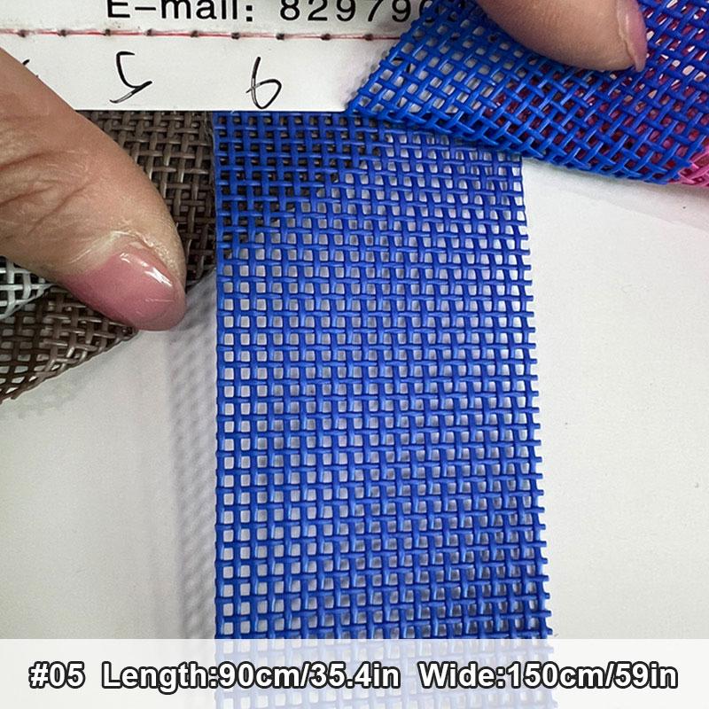 Водонепроницаемая цветная сетчатая ткань Teslin для пляжного кресла, офисного складного кресла-качалки, кровати для домашних животных, ткань из ПВХ, ткань Teslin