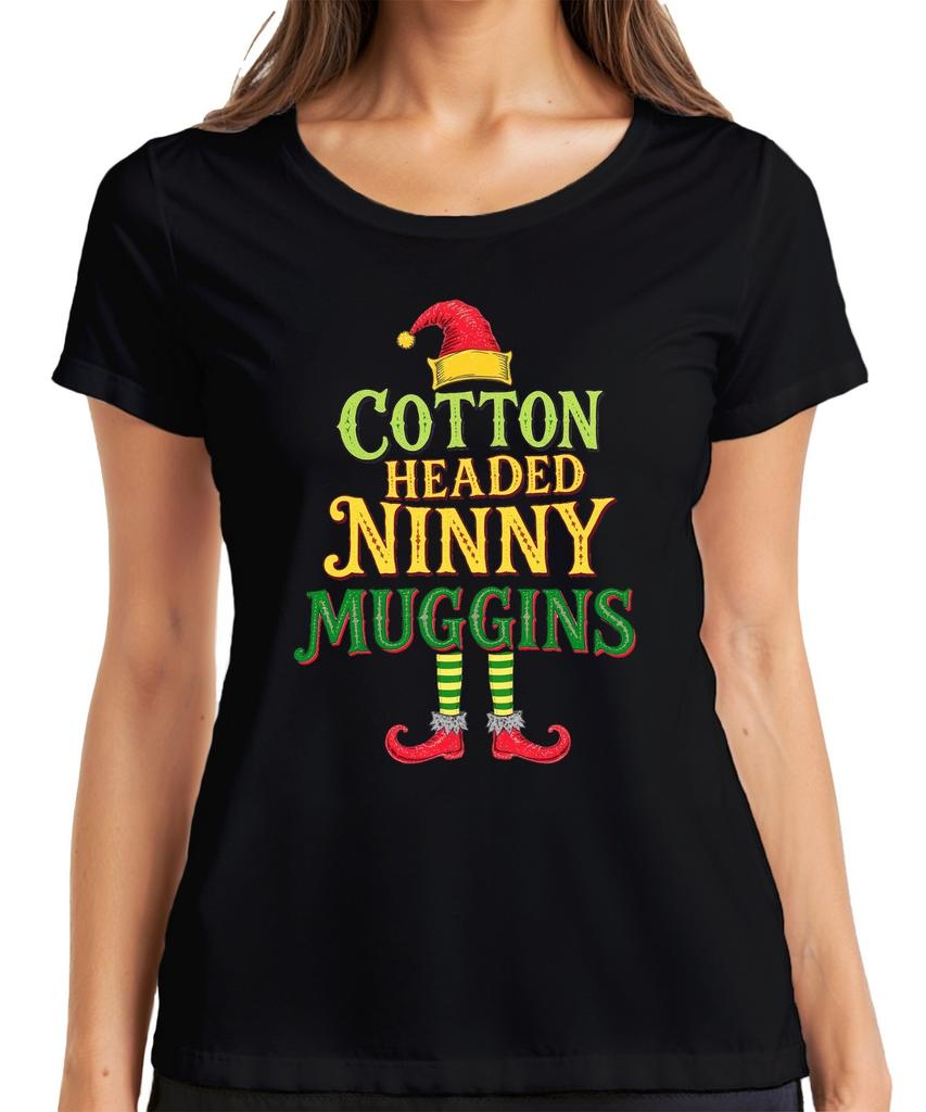 Cotton Headed Ninny Muggins Christmas Elf Buddy The Eleven Christmas Ladies Tshirt