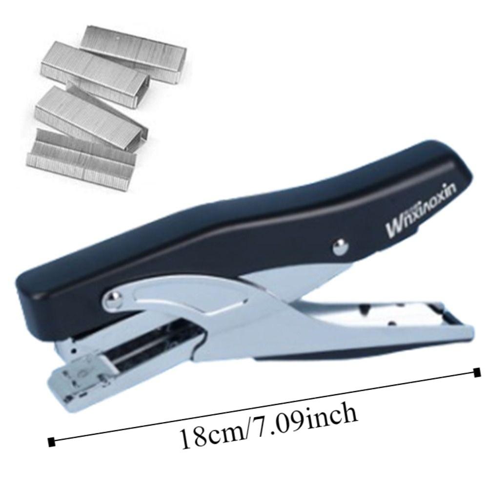 Portable Labor-Saving Stapler Hand Operated Book Binding Machines Office School Use