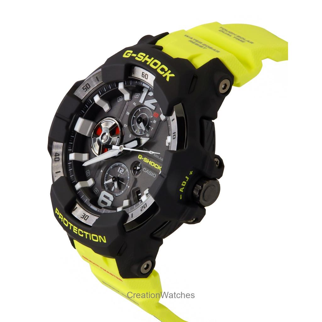Casio G-Shock Master Of G-Air Gravitymaster Аналоговые Смартфон Связь Черный Циферблат Солнечные GR-B300RY-1A9 200М Мужские Часы