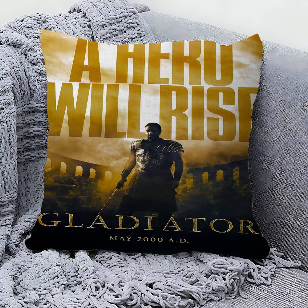 Gladiator Classic Movie Maple Design Cushion Cover Happy Autumn Harvest decor Holiday Decorati Pillow Cover