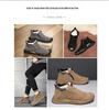 Northeast Men's Winter Fur-Lined Snow Boots: Non-Slip, Thick Cotton, Stylish Sports Footwear